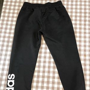 Adidas Black Sweatpants with Logo